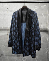 Vintage 1950s Atomic Patterned Smoking Jacket