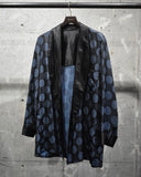 Vintage 1950s Atomic Patterned Smoking Jacket