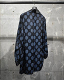 Vintage 1950s Atomic Patterned Smoking Jacket