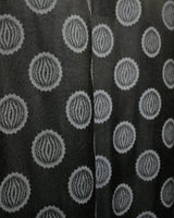 Vintage 1950s Atomic Patterned Smoking Jacket
