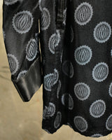 Vintage 1950s Atomic Patterned Smoking Jacket
