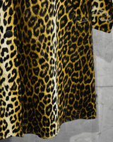 Vintage《GALE HAYMN》Leopard Print Trench Coat