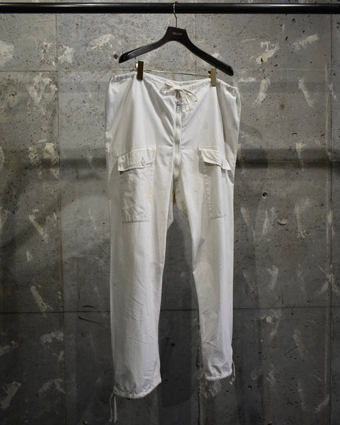 Vintage 1940s~ SWISS ARMY Snow Camo Pants
