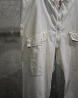 Vintage 1940s~ SWISS ARMY Snow Camo Pants