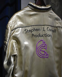 Vintage《Stephen J. Cannell Productions》1980s-1990s Two-way gold satin jacket
