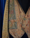 Vintage 1980s-1990s Full Embroidery Jacket With Mirror