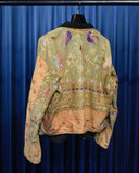 Vintage 1980s-1990s Full Embroidery Jacket With Mirror
