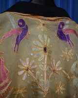Vintage 1980s-1990s Full Embroidery Jacket With Mirror