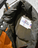 Vintage《Wilson》1970s Leather Docking Down Vest