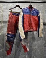 Vintage《Viking》1960s-1970s Leather Racing Set-up