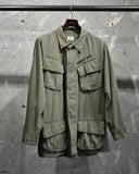 Vintage 1960s US ARMY Jungle Fatigue Jacket 4th