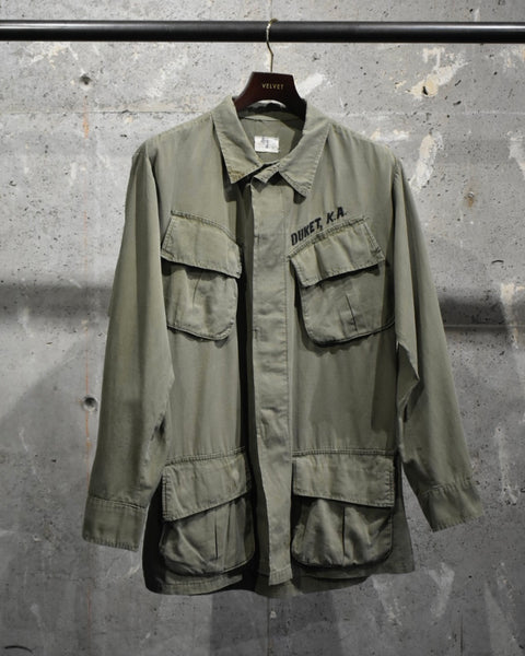 Vintage 1960s US ARMY Jungle Fatigue Jacket 4th