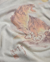 Vintage "Shimikomi" Tiger Half Sleeve Sweatshirt