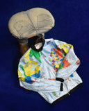 Vintage《TY-BREAKERS》1990s World Map Paper Jacket