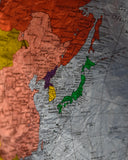 Vintage《TY-BREAKERS》1990s World Map Paper Jacket