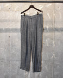 Vintage 1990s《IN-DEX》Rayon Nep Wide Slacks