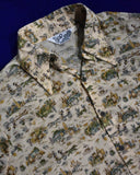 Vintage《gap》1970s Mickey&Minnie Patterned Shirt