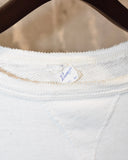 Vintage 1950s《Penney's》Light Boro White Sweat Shirt