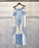 Vintage 1970s《CIWONE CIMONE》Patchwork Denim Pants