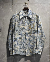 Vintage《Chemise Et Cie》×《PLAYBOY》1970s Flower And Women's All-over Print Shirts