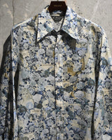 Vintage《Chemise Et Cie》×《PLAYBOY》1970s Flower And Women's All-over Print Shirts