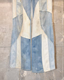 Vintage 1970s《CIWONE CIMONE》Patchwork Denim Pants
