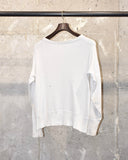 Vintage 1950s《Penney's》Light Boro White Sweat Shirt