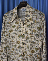 Vintage《gap》1970s Mickey&Minnie Patterned Shirt