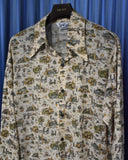 Vintage《gap》1970s Mickey&Minnie Patterned Shirt