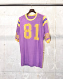 Vintage 1970s Numbering Football T-shirt