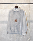Vintage 1950s《TOWN TOPIC》 "Deadstock" Fine Patterned Silk Shirt