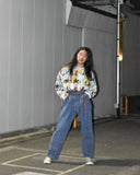 Vintage 1970s《Powr House》Light Boro Big Painter Pants