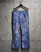 Vintage《Levi's》1970s “646” Tie Dye Corduroy Flare Pants
