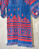 Vintage 1960s《Sears》Patterned Pullover Pile Shirt