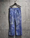 Vintage《Levi's》1970s “646” Tie Dye Corduroy Flare Pants