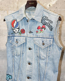 Vintage 1970s 《LEVI'S》Embroidered Denim Vest