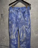 Vintage《Levi's》1970s “646” Tie Dye Corduroy Flare Pants