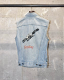 Vintage 1970s 《LEVI'S》Embroidered Denim Vest