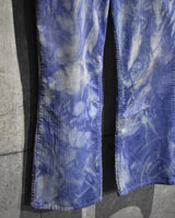 Vintage《Levi's》1970s “646” Tie Dye Corduroy Flare Pants