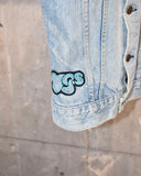 Vintage 1970s 《LEVI'S》Embroidered Denim Vest