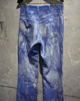 Vintage《Levi's》1970s “646” Tie Dye Corduroy Flare Pants