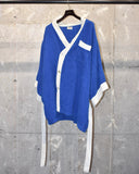 Vintage 1960s《weldon》 Blue Pile Robe