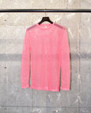 Vintage 1990s “Pink” Mesh Long Sleeve T-shirt