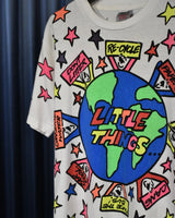 Vintage《ONEITA》1990s Scattered Images All Over Print T-shirt