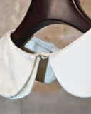 Vintage 1940s-1950s Satin Detachable Collar