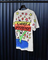 Vintage《ONEITA》1990s Scattered Images All Over Print T-shirt