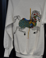 Vintage《SIGNAL》1980s Merry-go-round Sweat