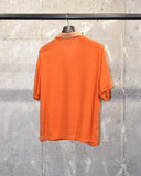 Vintage 1960s《Darwin》 Layered Rayon Open Collar Shirt