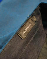 Archive《JIL SANDER》2014s Embossing Face Solid Slacks