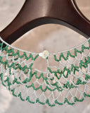 Vintage Old Beaded Collar